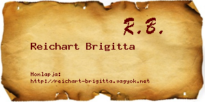 Reichart Brigitta névjegykártya