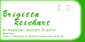 brigitta reichart business card